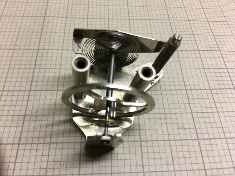 Clock escapement
