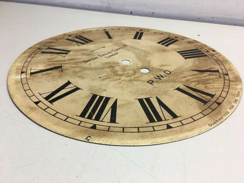 SMITHS -  clock dial - 252mm