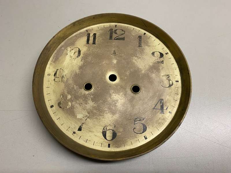 GB - 185mm antique clock dial