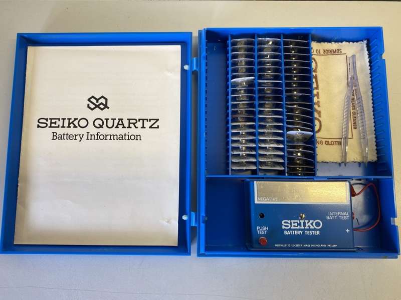 Seiko vintage Battery Kit
