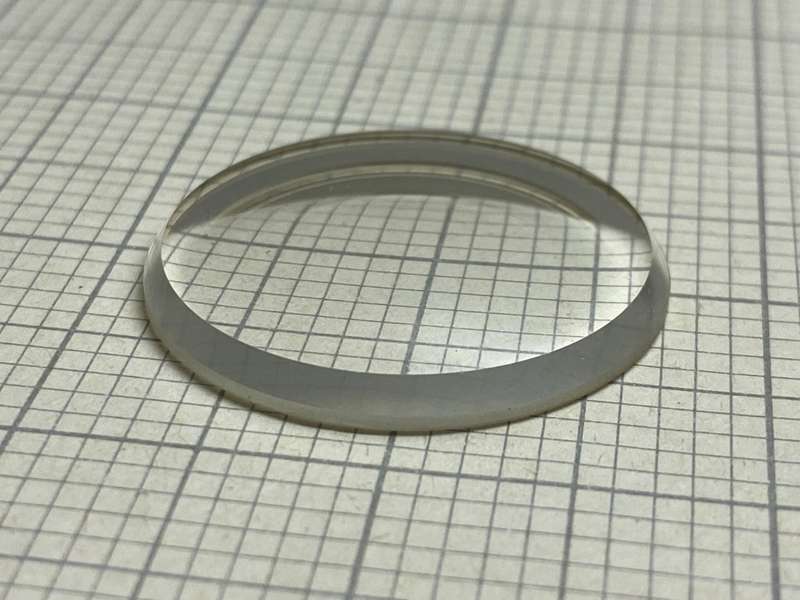 Curved mineral crystal for watch - 32mm
