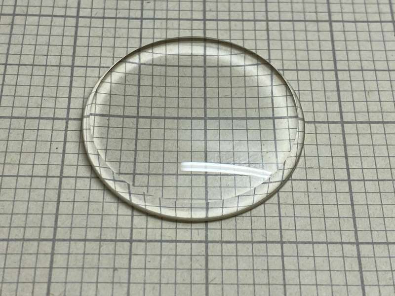 Curved mineral crystal for watch - 32mm