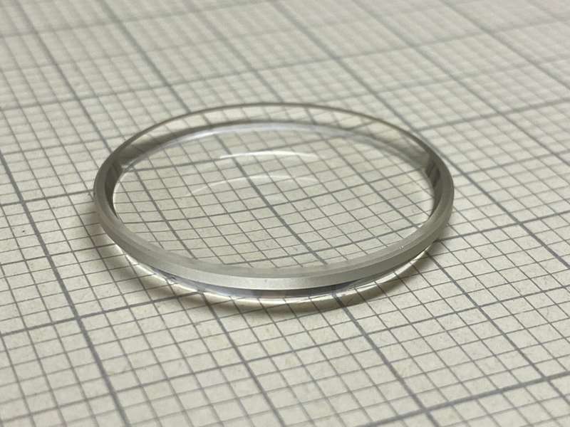 Curved mineral crystal for watch - 32mm