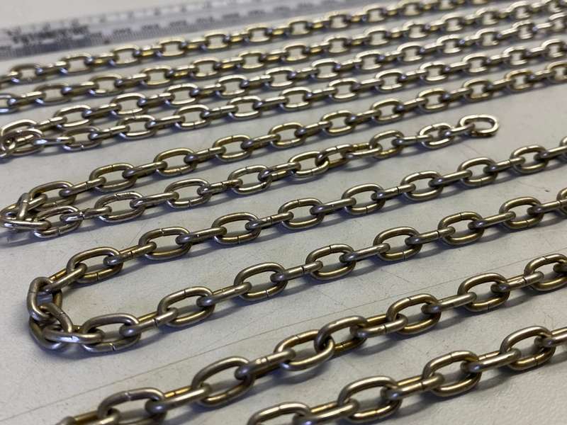 Stainless steel clock chains - 11.5mm links