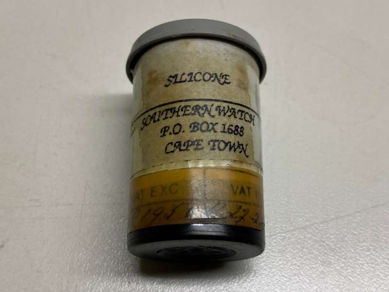 Silicone grease for watch