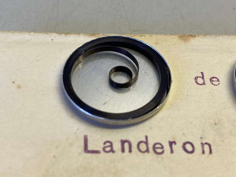 LANDERON - watch mainspring