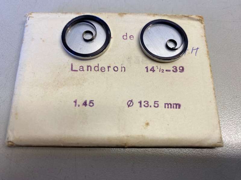 LANDERON - watch mainspring