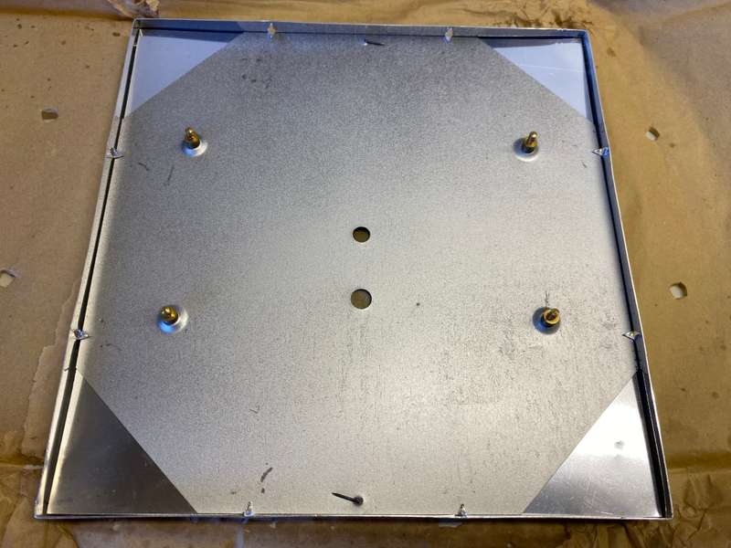 ODO - square framed clock dial