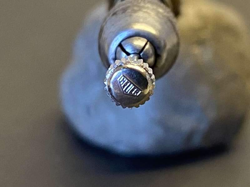 HEUER crown - 4.4mm