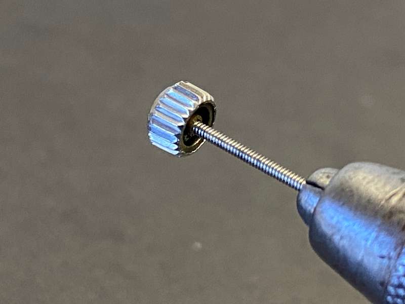 HEUER crown - 4.4mm