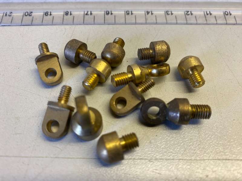 Clock weight end hooks/pieces