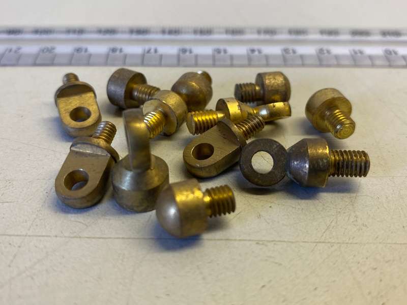 Clock weight end hooks/pieces
