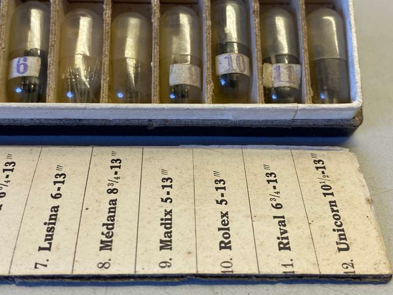 Assorted vintage watch winding stems