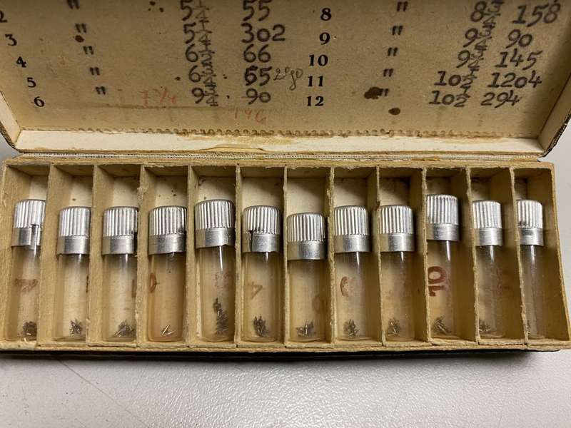 Assorted FELSA watch balance staffs