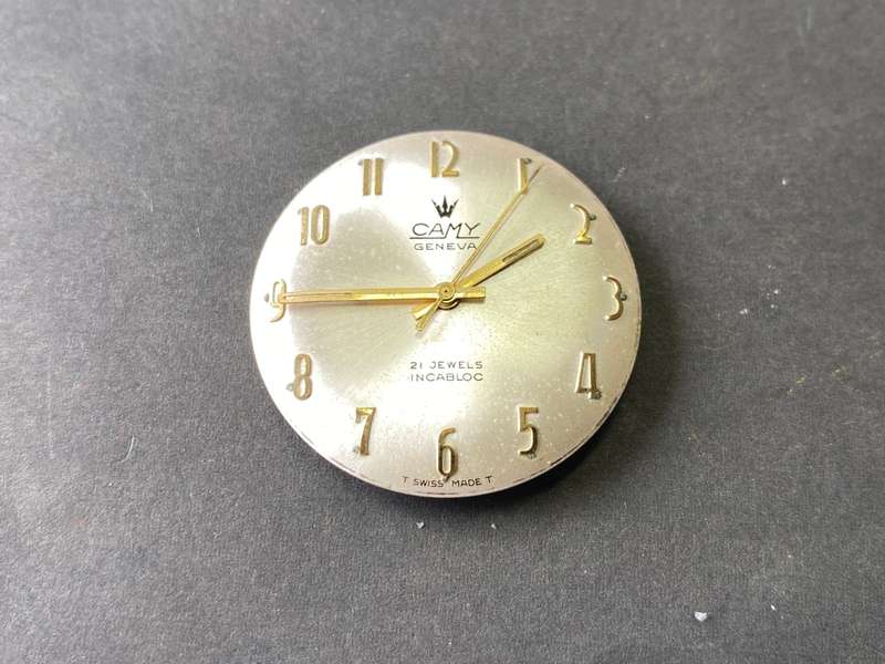 CAMY GENEVE-movement &  oversize dial