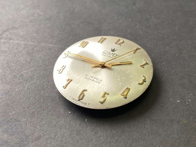 CAMY GENEVE-movement &  oversize dial