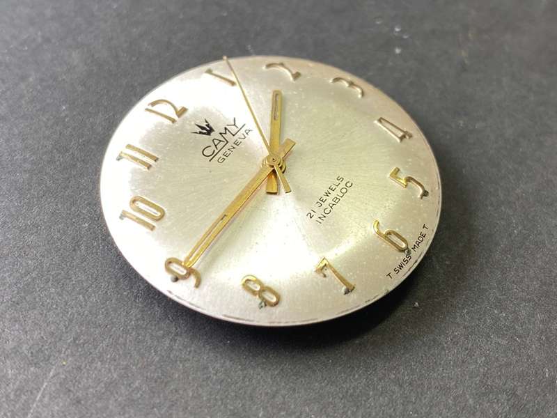 CAMY GENEVE-movement &  oversize dial