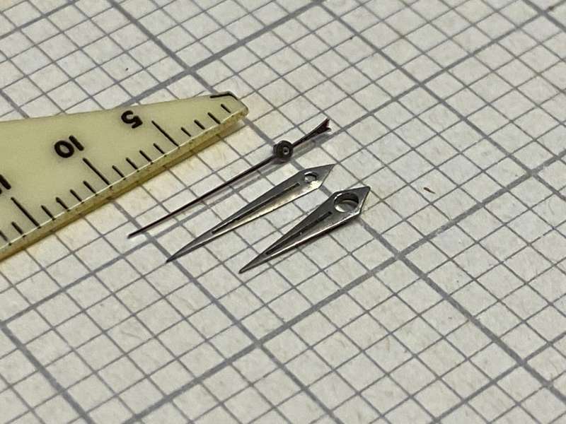 OMEGA - silver hands for caliber 561,564 - Constellation Piepan