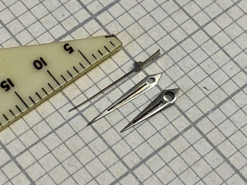 OMEGA - silver hands for caliber 561,564 - Constellation Piepan