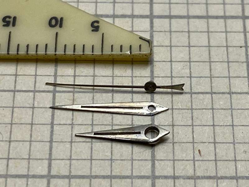 OMEGA - silver hands for caliber 561,564 - Constellation Piepan
