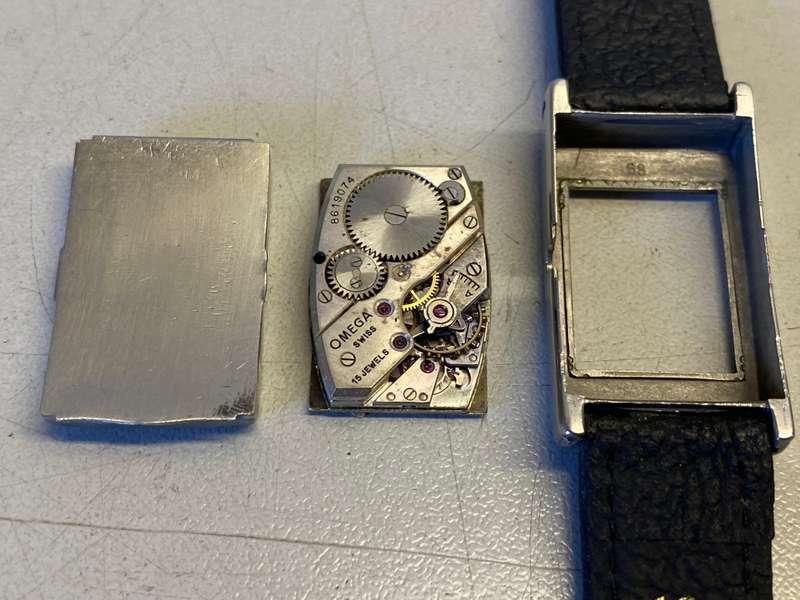 OMEGA - tank watch T17 - parts/repair