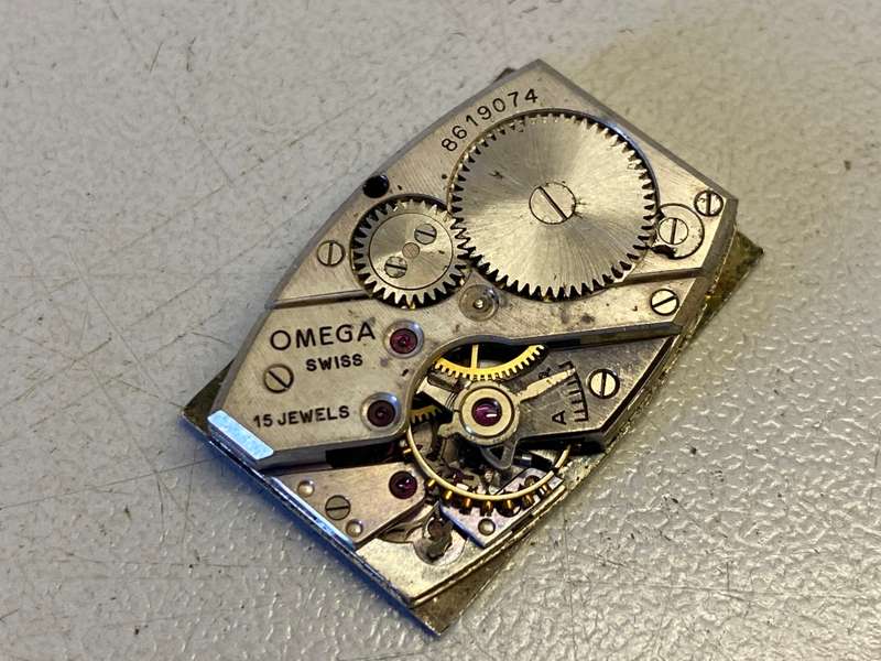 OMEGA - tank watch T17 - parts/repair