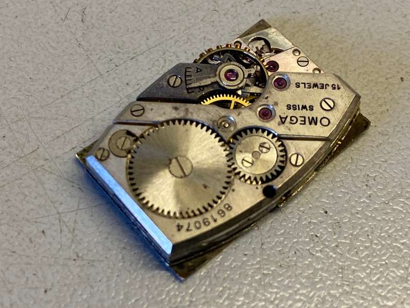 OMEGA - tank watch T17 - parts/repair