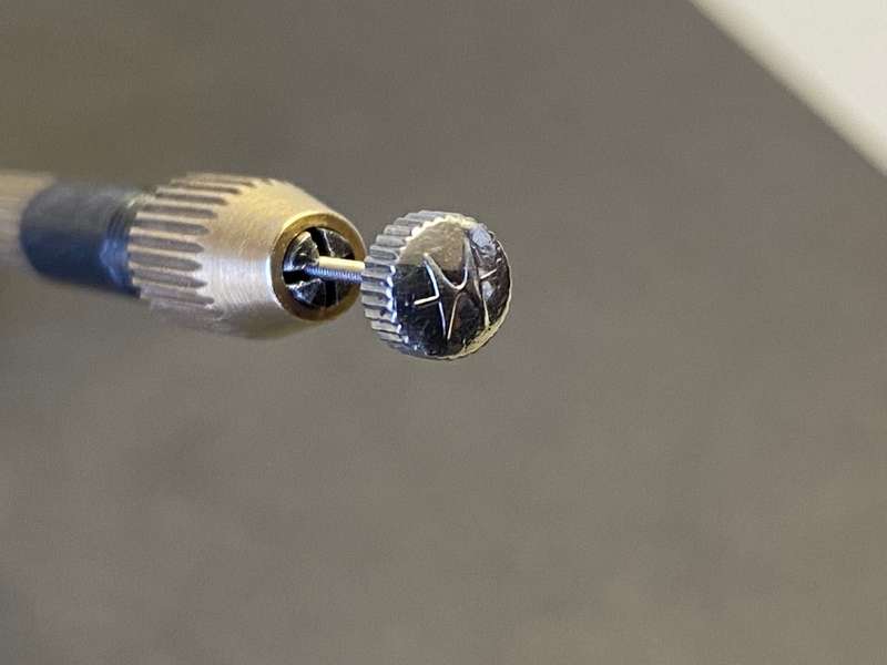 HAMILTON -  stainless steel crown - 5 x 2.8mm