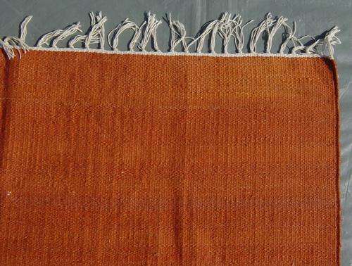 SERAFIAN'S RUGS: DHURRIE RUG, 187x125, NATURAL FIBRES
