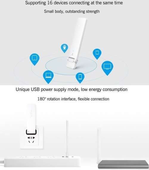 Xiaomi Mi Wi-Fi Amplifier / Repeater 2 Signal Extender 300Mbps
