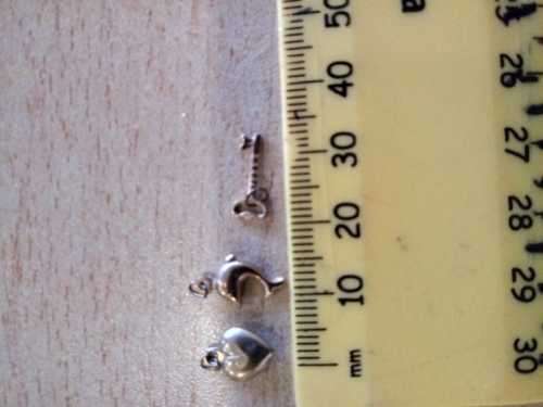 9CT CHARMS X3