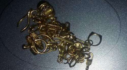 9ct solid yellow gold charm bracelet!