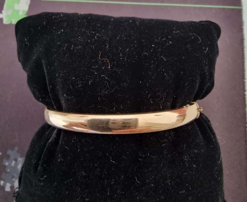 Gold Bangle