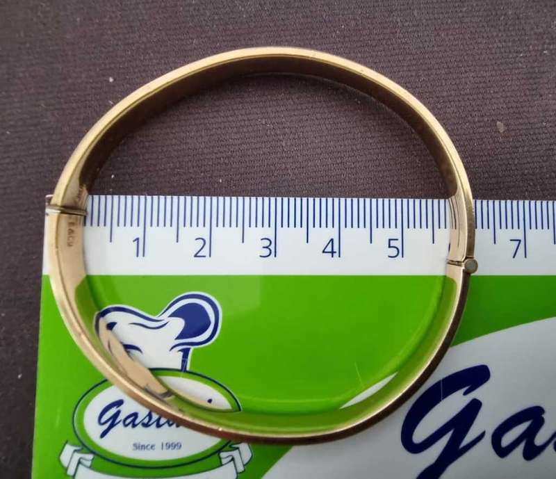 Gold Bangle