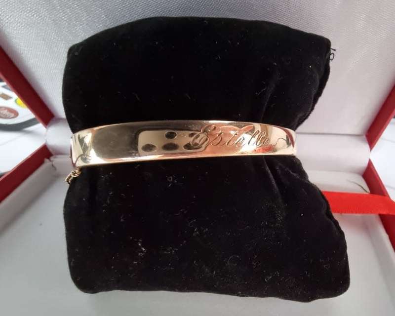 Gold Bangle  - Estelle