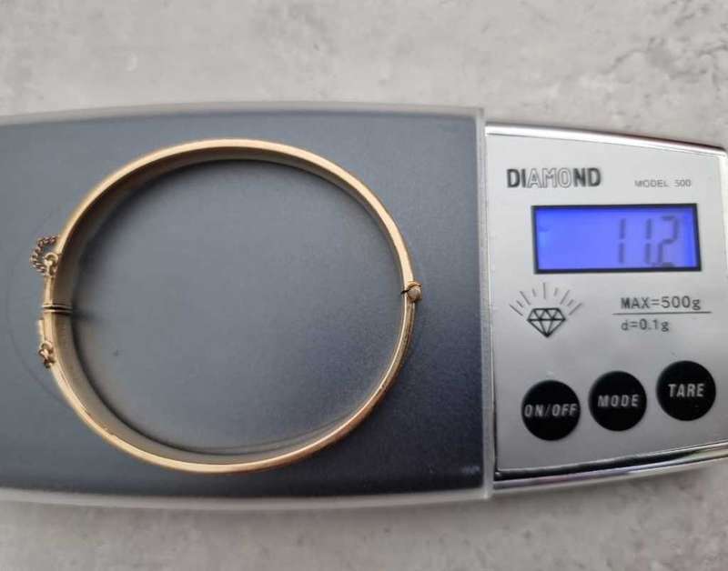 Gold Bangle  - Estelle