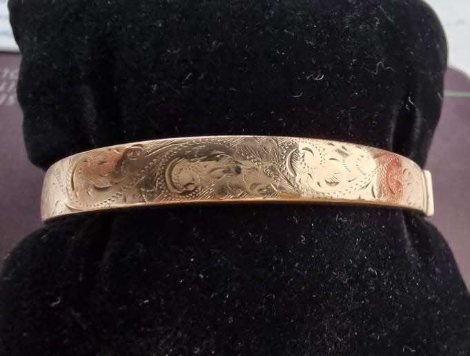 Gold Bangle  - Estelle