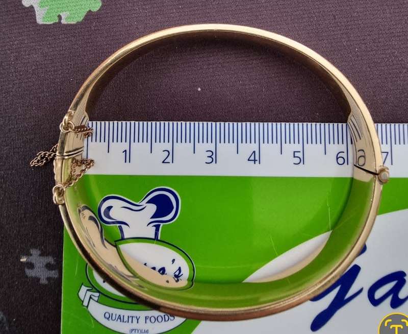 Gold Bangle  - Estelle