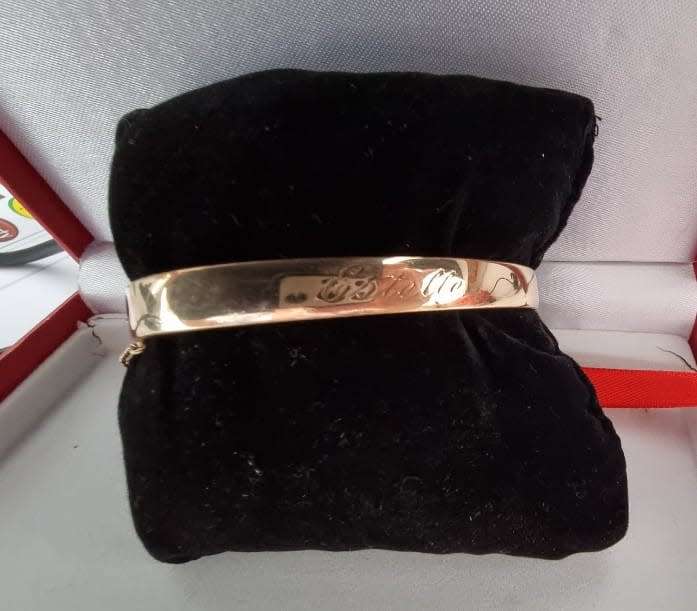 Gold Bangle  - Estelle