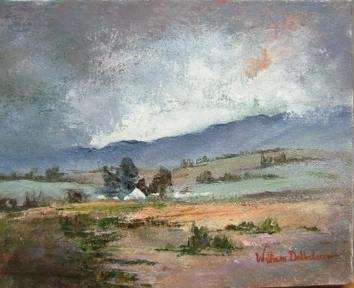 Another Beautiful painting by established artist, William Dobbelaar 25x20cm on canvas
