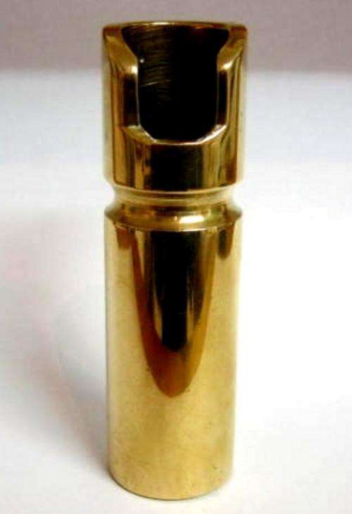 Brass Lighter Holder 8.5cm long