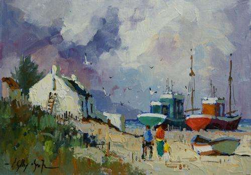 Phillip Britz oil painting - 35x25cm. Crazy R1 Auction!!!!!