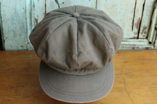 Light Brown Urchin Cap/Hat **Free Vintage Gift per Order**