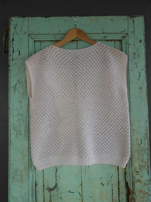 Unique Vintage Crocheted Top (Small)