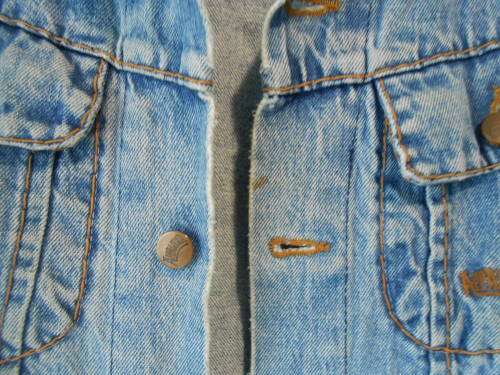 Vintage 90's Denim Jacket (Medium  to XL)