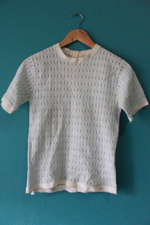 Vintage Knit 80's / 90's Top (XS)