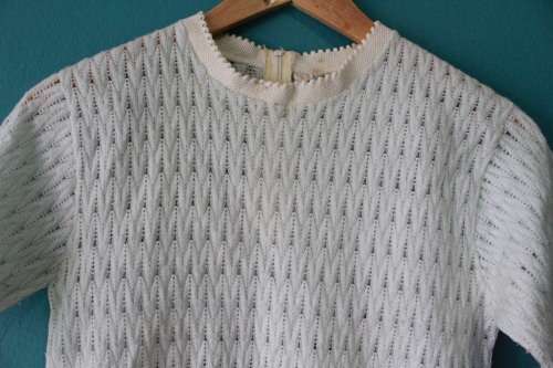 Vintage Knit 80's / 90's Top (XS)