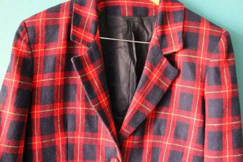 Vintage Tartan Jacket (Medium / Large)