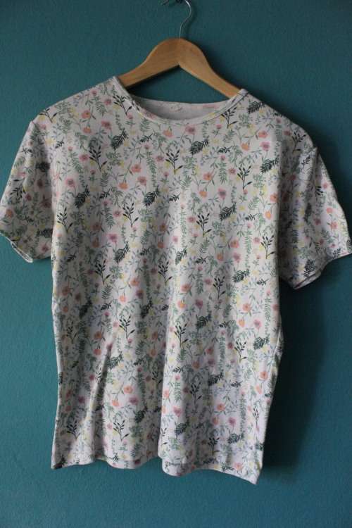 1990's Floral T Shirt (XS / Small)