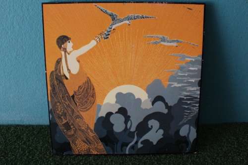 Retro Print on Board (29.5 x 29.5cm)